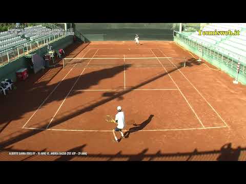 Alberto Sanna vs. Andrea Basso - A2 2022 7° giornata  TC Cagliari Santa Margherita Ligure