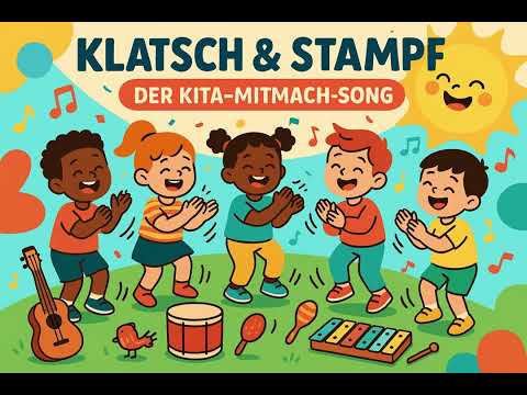 Klatsch & Stampf – Mitmach-Kinderlied (Bewegungslied für Kita & Kindergarten | Deutsch)