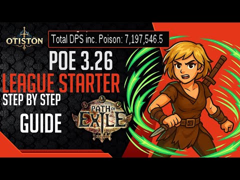 POE 3.26 Poison blade vortex pathfinder league starter guide