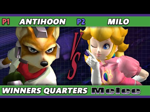S@X 454 Winners Quarters - Milo (Peach) Vs. AntiHoon (Fox) Smash Melee - SSBM