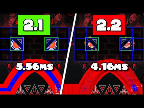 2.1 Acheron vs 2.2 Acheron // Frame Counter Comparison