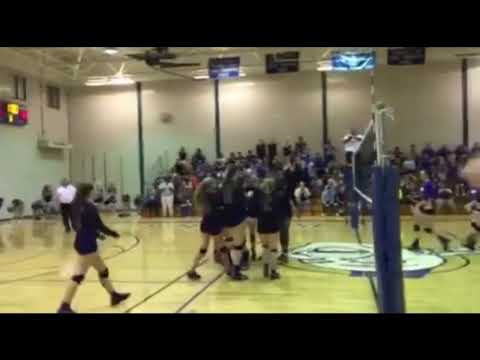 HLB Volleyball Bi-District Playoff Game Win