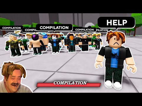 ROBLOX Strongest Battlegrounds Funny Moments (COMPILATION) #1