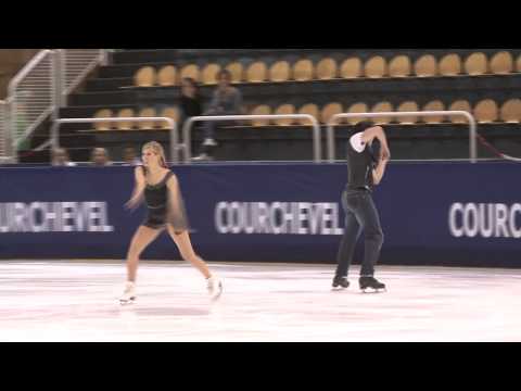 3 Holly MOORE / Daniel KLABER (USA) - ISU JGP Courchevel Junior Ice Dance Short Dance