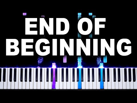 Djo - End Of Beginning - Piano Tutorial (MEDIUM)