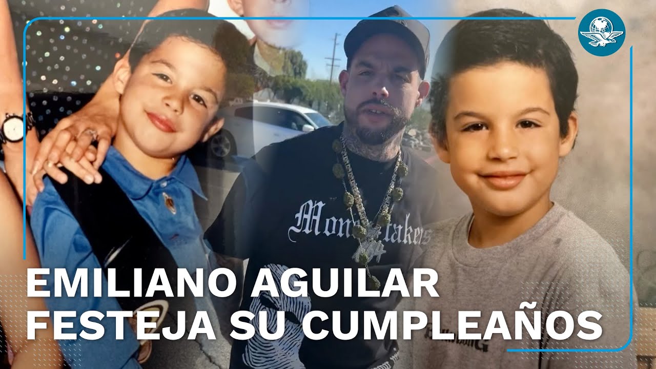 Carmen Treviño reaparece con inéditas fotos para felicitar a su hijo Emiliano Aguilar