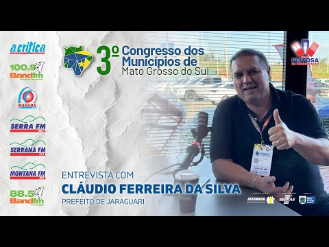 Entrevista com prefeito Claudião, do município de Jaraguari