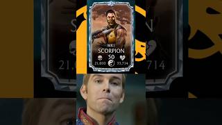 Ranking every SCORPION in mk mobile 🤣🔥🦂 #mk1 #mortalkombat #mk #gaming #mk11mobile  #mkx #mkxmobile