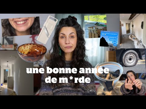 On m'a crevé les pneus, dégât des eaux et orthodontie loupée : 2025 c'était PAR-FAIT 🤌🏼