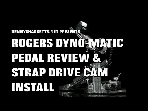 ROGERS DYNO-MATIC PEDAL REVIEW AND STRAP DRIVE INSTALLATION