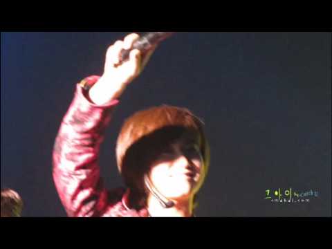 [Fancam] [100228] SS501 Encore Persona -  Green Peas Young Saeng focus