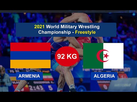Armenia vs Algeria (H. Mkhitaryan vs Fadi Rovabeh) - World Wrestling Championship 2021 - 92 kg