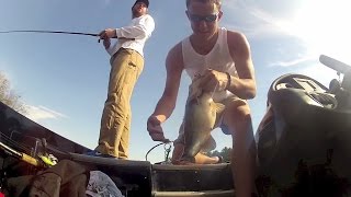 preview picture of video 'Springtime Bass Fishing in North Carolina HD'