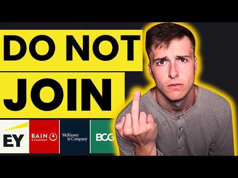 DON'T JOIN CONSULTING if... | Reality of being a consultant in 2026