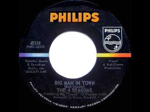 1964 HITS ARCHIVE: Big Man In Town - Four Seasons