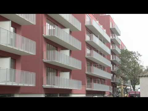 nové byty u Hamerského rybníka