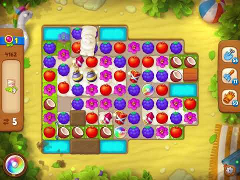 Gardenscapes Level 4162 With No Boosters