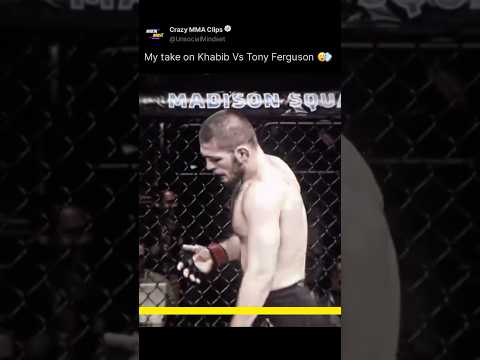 Khabib Vs Tony Ferguson!💀 #ufc #mma #unsocialmindset #khabib #tonyferguson