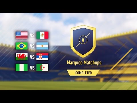 MARQUEE MATCHUPS SBC! COMPLETED & CHEAP! - BRAZIL V ARGENTINA! - FIFA 17 ULTIMATE TEAM