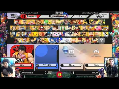 FADC3 - LiveWithDave (Ryu) Vs. YF|JFK (Yoshi) - WQF