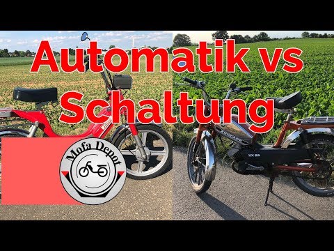Mofa Handschaltung vs Automatik! | Welches Mofa lohnt sich mehr?