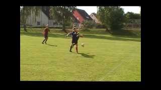 preview picture of video 'SV Bachhagel - SC Unterliezheim 1 : 0 (22.09.2013)'