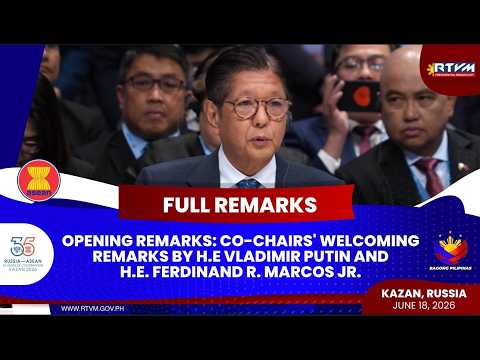 Opening Plenary: Co-Chairs’ Welcoming Remarks (Full Remarks)