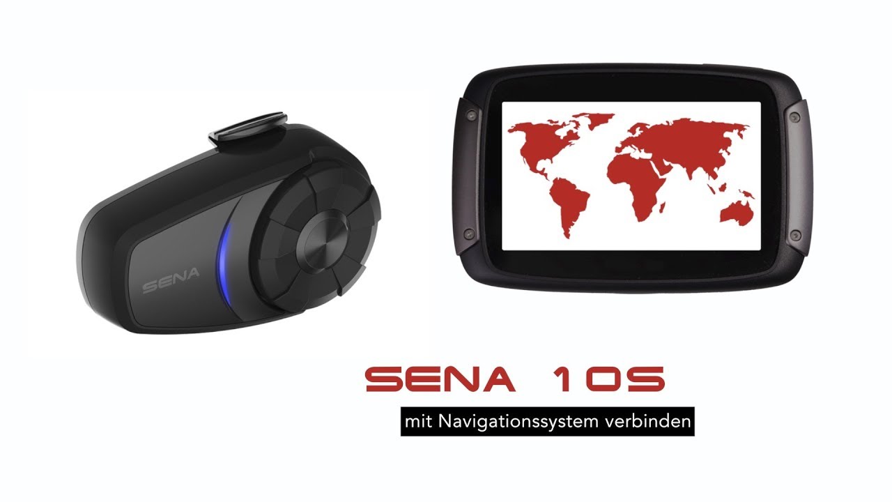 Wie verbinde ich mein Navigationssystem mit dem Sena 10S?