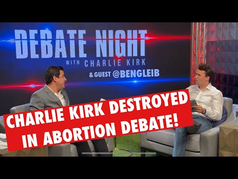 Charlie Kirk DESTROYED by Ben Gleib in Abortion Debate - UNCUT Raw Footage!
