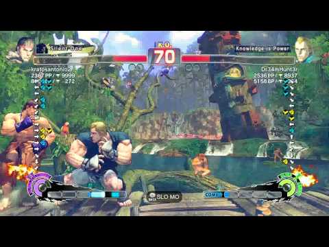 SSF4 2012 Ryu (kratosantonio2) vs Abel (Dr34mHunt3r) Xbox LIVE Ranking Match pt. 2