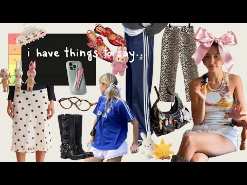 ranking all of the WILDFIRE fashion trends of the 2020s (so far)