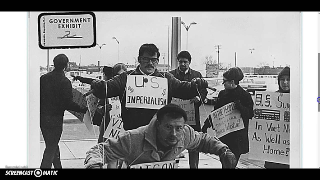 Vietnam War protesters. 1967. Wichita, Kansas