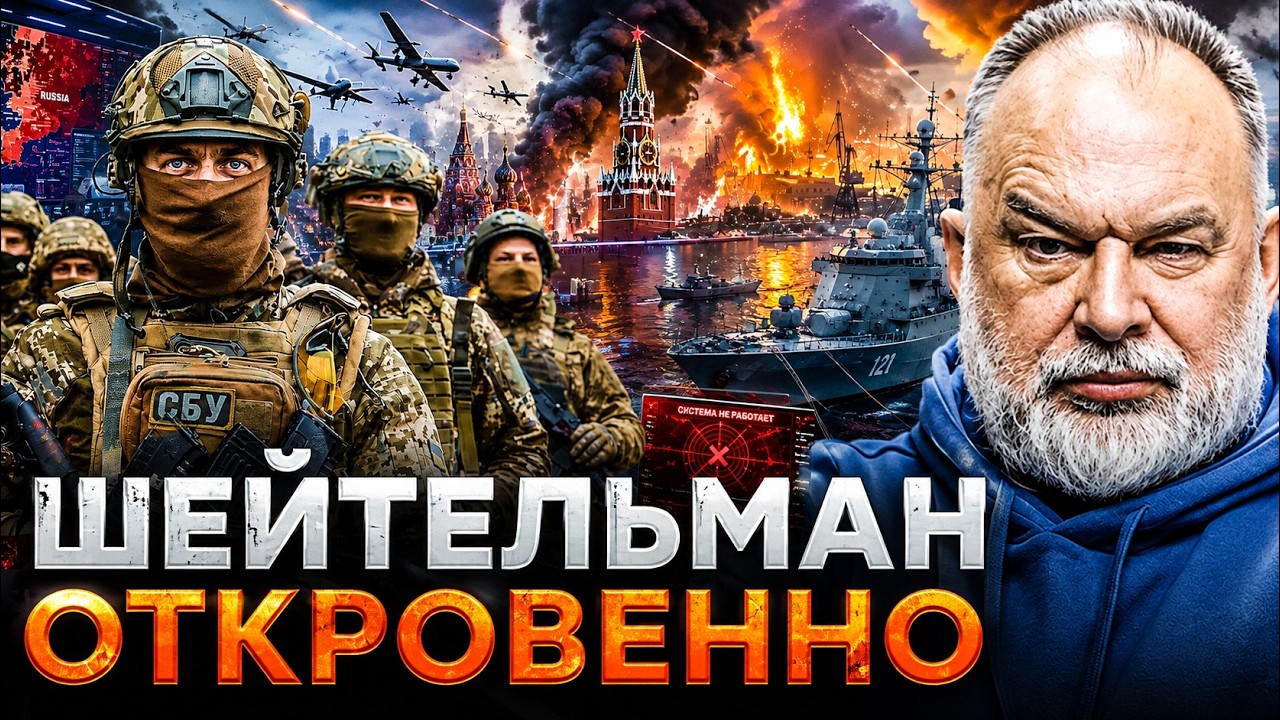 ШЕЙТЕЛЬМАН: НАЧАЛОСЬ! Путин В ИСТЕРИКЕ СБЕЖАЛ! ФЛОТ КРЕМЛЯ УНИЧТОЖЕН ЗА ОДНУ 