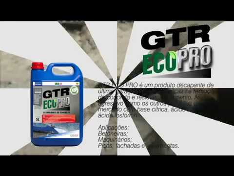 GTR ECO PRO - DESESTRUTURANTE DE CONCRETO - Performance Econano