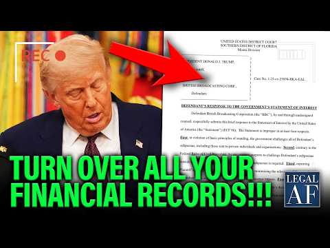 Trump Suit BACKFIRES as Federal Judge ORDERS All his Personal Financial Info DISCLOSED to BBC!!!
