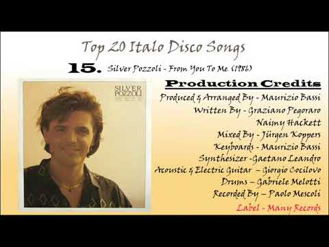 No. 15 (My Top 20 Italo Disco Songs)... Silver Pozzoli - From You To Me_Extended Version (1986)