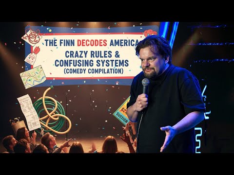 ISMO - The Finn Decodes America: Crazy Rules & Confusing Systems (Comedy Compilation)
