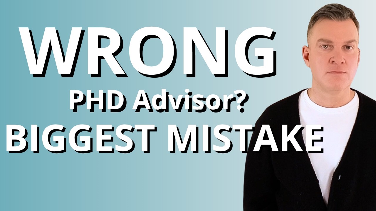 What Makes a Great PhD Advisor? (What Students Get Wrong)