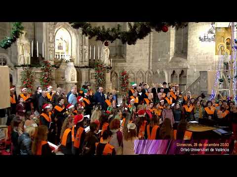 20:30h. CONCERT ORFEÓ UNIVERSITARI DE VALÈNCIA. (28/12/22).
