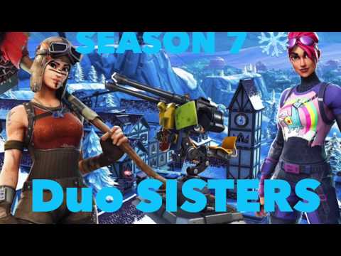 fortnite renegade raider bright bomber fortnite season 7 first duo win as duo sisters - imagenes de fortnite renegada