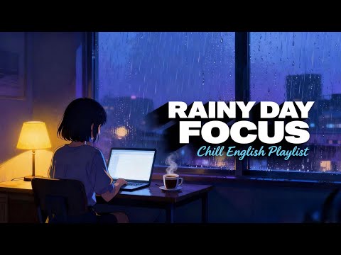 ⛈️ Rainy City Focus  Chill English Songs for Stud