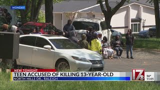 Teen arrested in connection to deadly shooting of 13-year-old at Raleigh apartment, police say