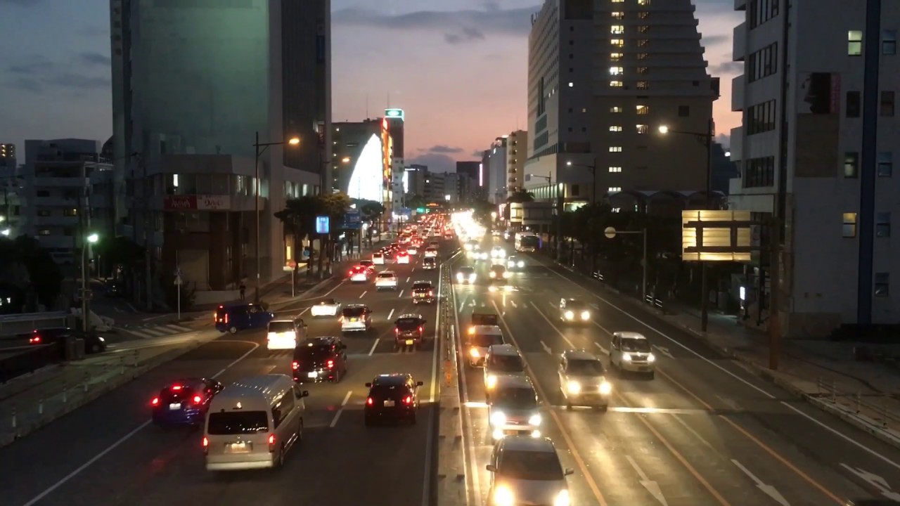 沖縄国道58号線 那覇松山方面