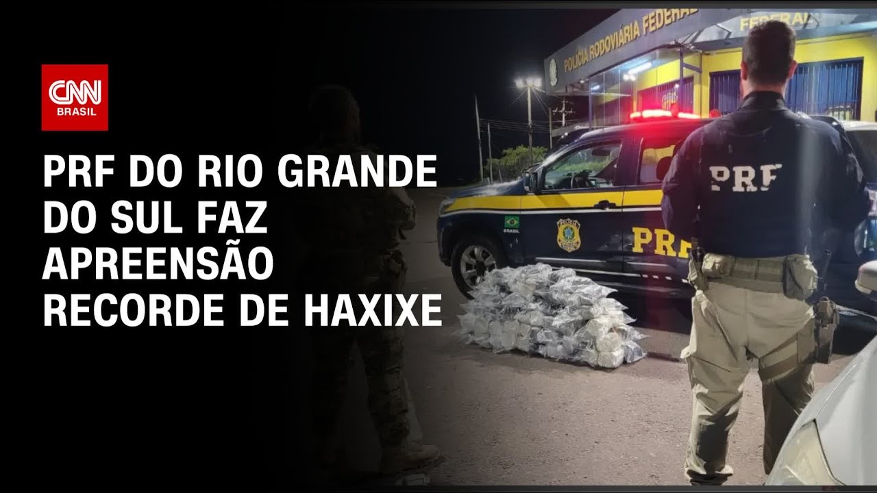 PFR do Rio Grande do Sul faz apreensão recorde de haxixe | LIVE CNN