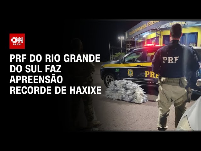 PFR do Rio Grande do Sul faz apreensão recorde de haxixe | LIVE CNN