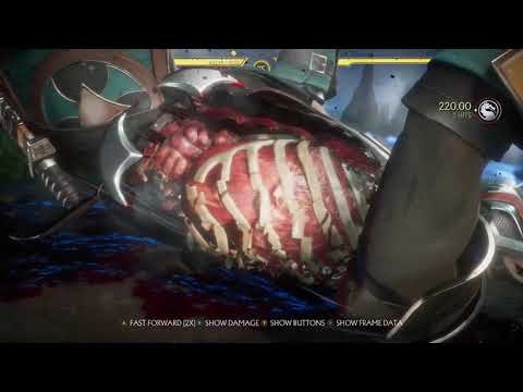 Mortal Kombat 11 Kabal 573.21 damage with crushing blow