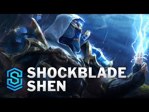 Shockblade Shen Skin Spotlight - League of Legends