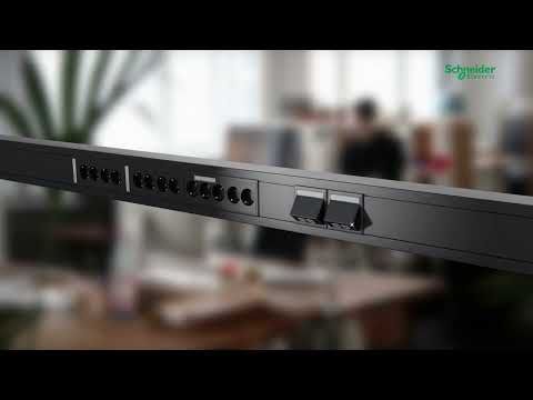 Installationskanalen Thorsman TEK 123 i svart
