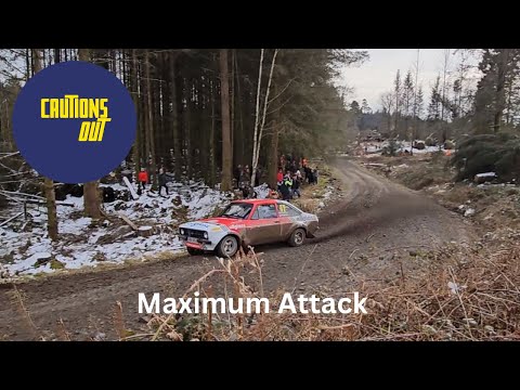 Malcolm Wilson Rally - Maximum Attack Ford Escort - Grizedale Forest