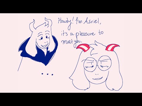 Ralsei Becomes Jealous of Asriel | Deltarune Comic Dub